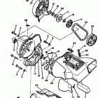 SR540F Air shroud - fan sr540e-f