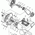 SR540F Air shroud - fan sr540d