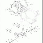 FLHTCUTGSE 1TBH CVO TRIKE (2022) FRAME, INTERMEDIATE AND FORK, REAR