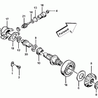 454 Speedometer drive assembly