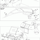 230 Challenger 310, 2x155 1503NA 09- windshield, fixed