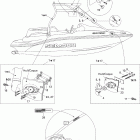 150 Speedster 155 (1503NA) 09- tower and bimini top