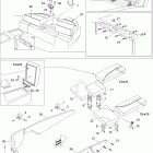 230 Challenger 310, 2x155 1503NA 09- seat, rear view