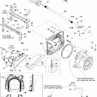 210 Wake 310, 2x155 1503NA ETC Вал водомета