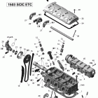 210 Challenger SE 430, 2x215 1503SCIC ETC Головка цилиндров
