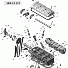 210 Wake 310, 2x155 1503NA ETC Головка цилиндров