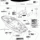 210 Challenger 310, 2x155 1503NA ETC Наклейки