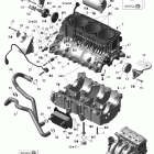 230 Wake SE 510, 2x255 1503HO Блок двигателя