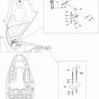 150 Speedster 155 09- storage compartment, front 1