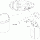 150 Speedster 155 09- storage compartment, front 2