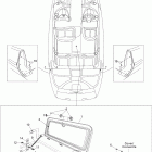 205 Utopia SE, 2 x 155 NA 09- central cover and accessories