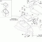 Speedster 200 155NA 09- storage compartment, front