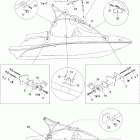 Speedster 150 155NA 09- tower and bimini top