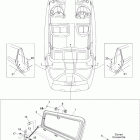 Utopia 205 155NA 09- central cover and accessories