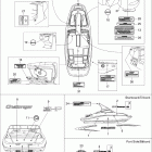 Challenger 230SE 215 SCIC Наклейки