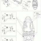 Speedster 150 155NA 09- central cover and accessories