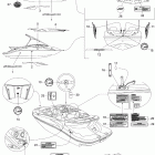 Speedster 200 WAKE 155NA Наклейки