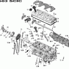 Speedster WAKE 215IC Головка цилиндров