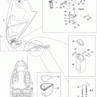 Sportster 4-TEC SCIC, Edition 2 09- storage compartment, front