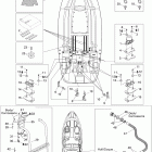 Speedster 200 Twin 4-TEC SCIC, TOWER, Edition 2 09- lower hull and ladder