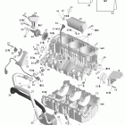 Speedster 200 Twin 4-TEC SC Блок двигателя