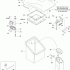 Sportster LE DI 09- storage compartment, front