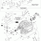 Islandia 220 Опора двигателя и глушитель воздухозаборника