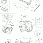 Islandia 220 09- engine compartment and central cover