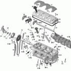 Speedster 200 Twin 4-TEC NA, Edition 2 Головка цилиндров