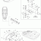 Challenger X, 250 Optimax 09- ski shaft and glove box