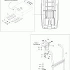 Utopia 205 09- lower hull and ladder