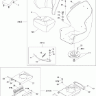 Speedster 200 Twin 4-TEC SC 09- seat 2, blue