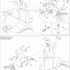 Challenger 180 4-TEC SC 09- front console and glove box