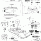 Speedster 200 Twin 4-TEC 09- decals, blue
