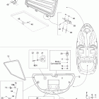 Challenger X, 250 Optimax 09- engine compartment and central cover