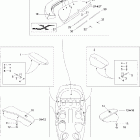 Challenger X 240 EFI/250 Optimax 09- seat (platform and armrest)