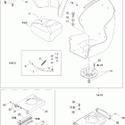Speedster 200 Twin 4-TEC, 1st edition 09- seat (driver and passenger)