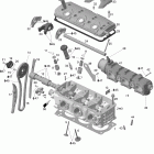Speedster 200 Twin 4-TEC, 1st edition Головка цилиндров