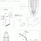 Challenger 2000 240 EFI/250 Optimax 09- lower hull and ladder