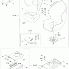 Speedster 200 Twin 4-TEC, 2nd edition 09- seat (driver and passenger)