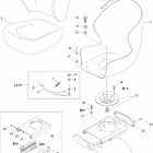 Challenger 2000 240 EFI/250 Optimax 09- seat (driver and passenger)