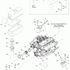 Speedster 200 Twin 4-TEC, 1st edition 01- engine support and air intake