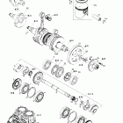 Sportster LE, 5494 Коленвал и поршни