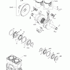 Sportster LT, 5493 Коленвал и поршни