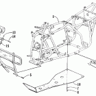 400 2x4 Рама ,бампера и защита