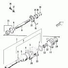 454 Secondary drive assembly (2x4)