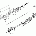 454 Secondary drive assembly (4x4)