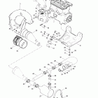 Sportster, 5673 Крепление двигателя и глушитель