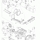 Sportster LE, 5693 Крепление двигателя и глушитель