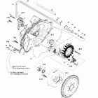 Sportster LE, 5693 Магнето,масляный насос